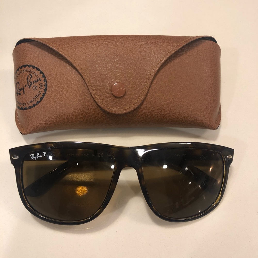 Ray-Ban Polarized Sunglasses Tortoise